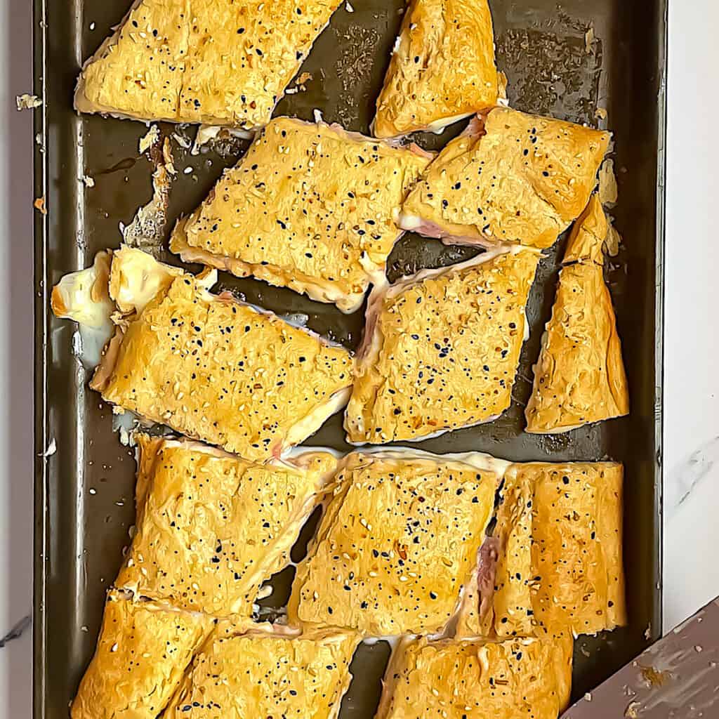 Ham and Cheese Crescent Sandwiches My Mini Chefs