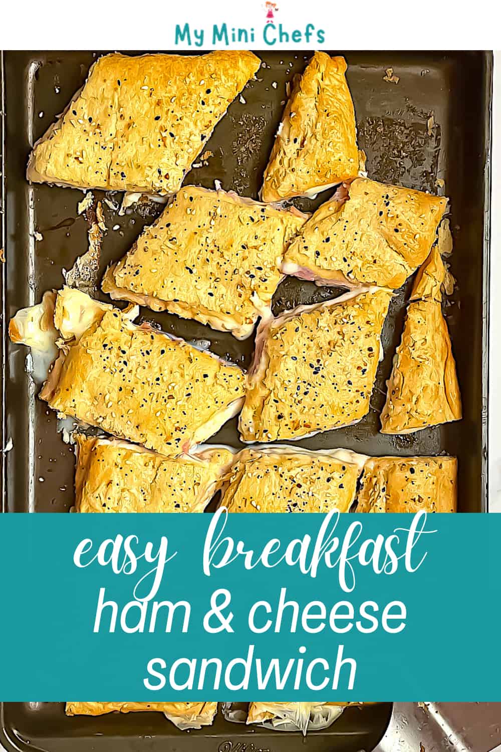 Ham and Cheese Crescent Sandwiches