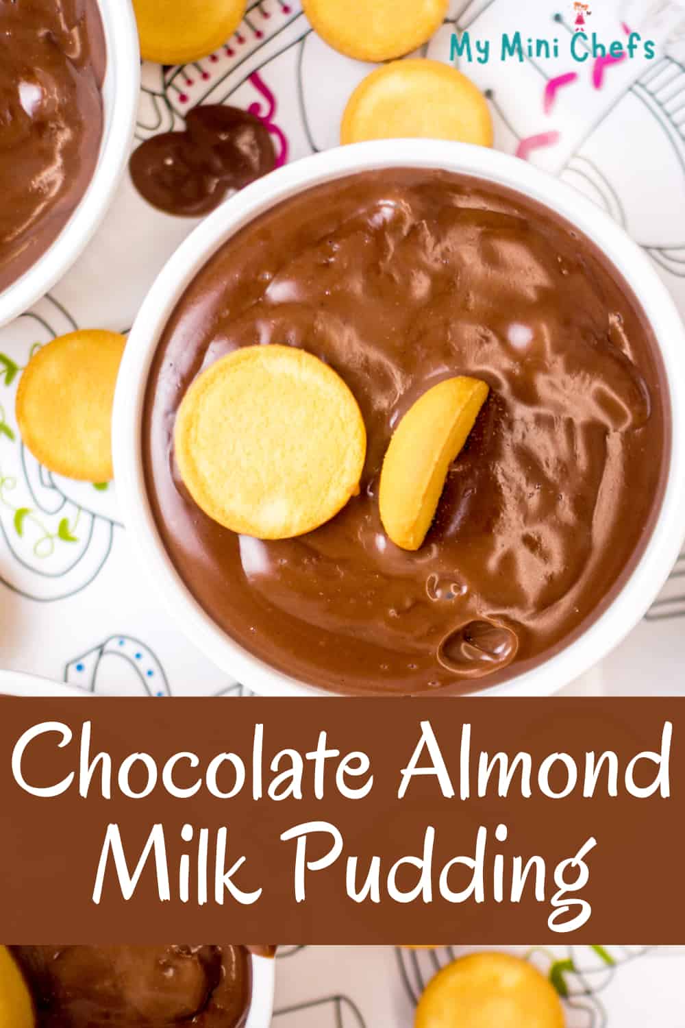 Chocolate Almond Milk Pudding