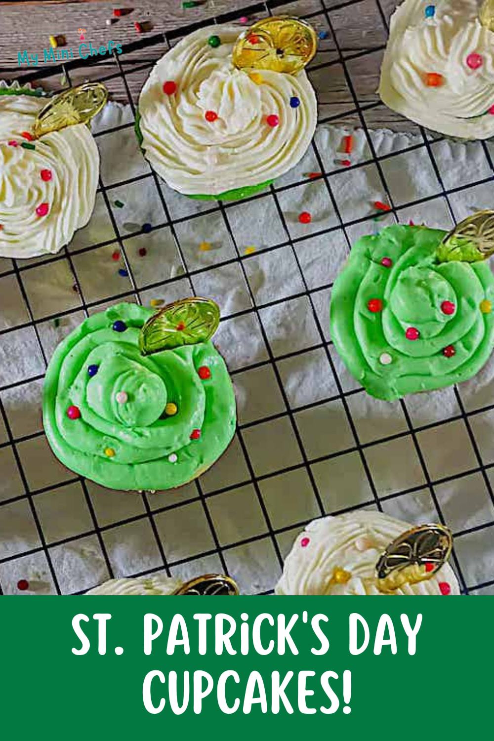St. Patrick\'s Day Cupcakes