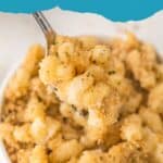 skillet Mac and cheese pinterest image