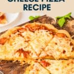 cheese pizza pinterest image
